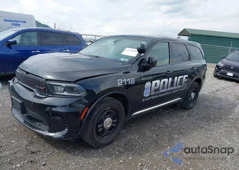 2021 Dodge Durango Pursuit Awd из США, поврежденный, VIN 1C4RDJFG2MC849718